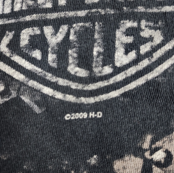 HARLEY DAVIDSON "EAGLE" Double Sided Honolulu Hawaii Mens Medium shirt - Picture 3 of 6